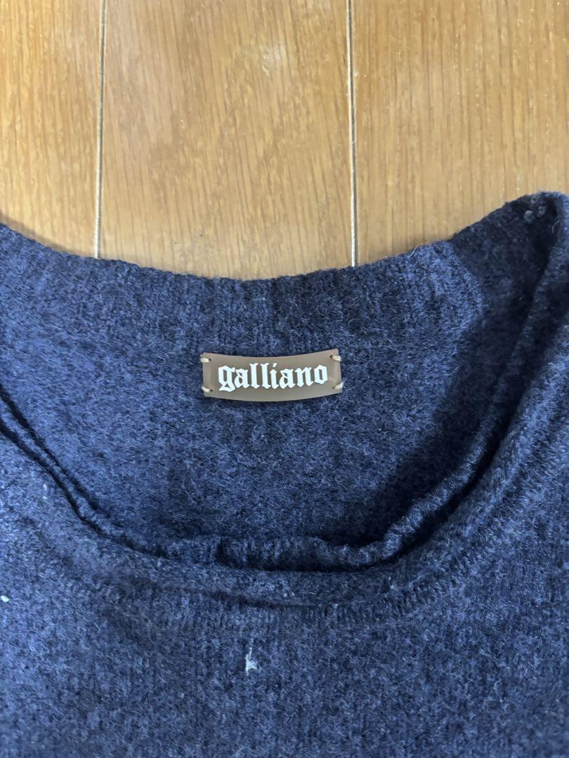 トップス Galliano 2000s gradation knit