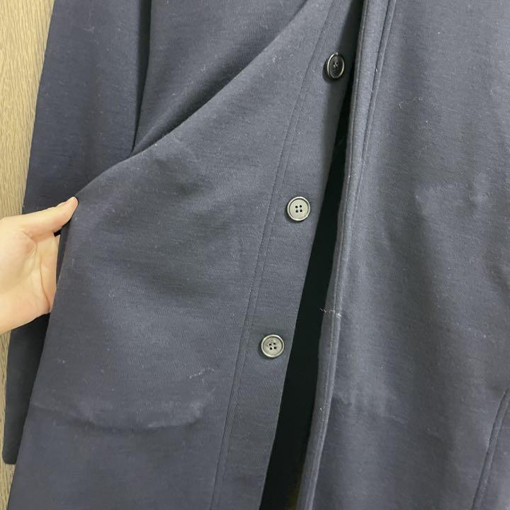 超激安在庫 MARNI 15aw ノーカラー膝丈ウールコート 2E1Wd-m64416657813 最新作在庫