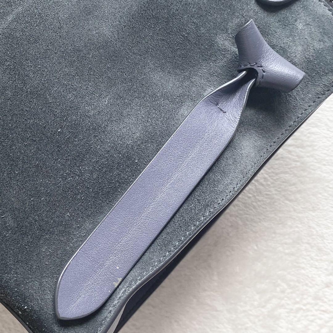 美品✨️ジルサンダー●ハンドバッグ●カーフレザー●スエード●