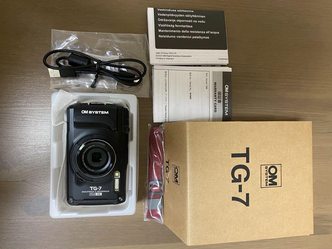 デジタルカメラ OM SYSTEM Tough TG-7 BLK