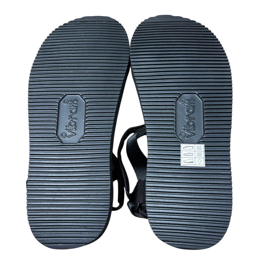 SUICOKE ストラップ スポーツサンダル ビブラムソール ブラック 26cm SUICOKE ストラップ スポーツサンダル ビブラムソール ブラック