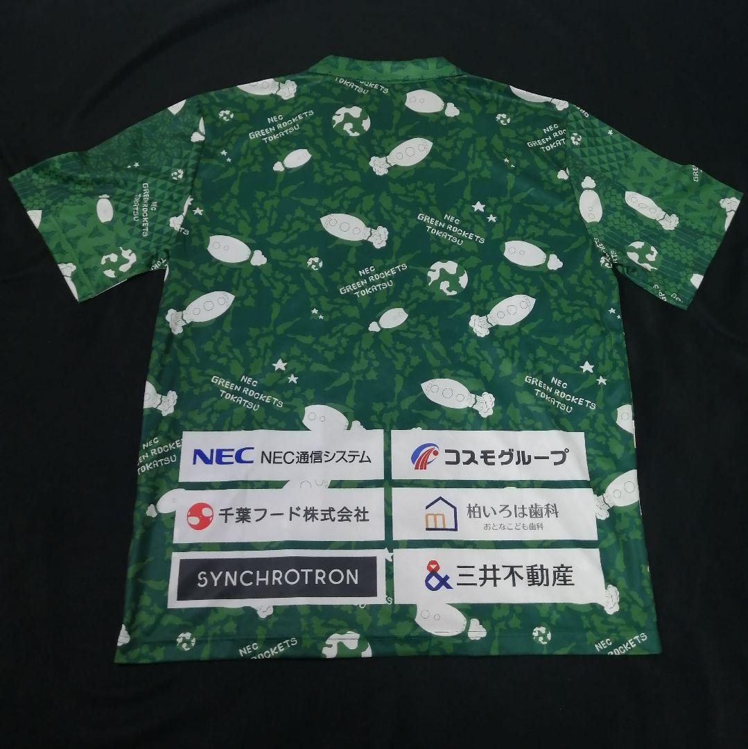 NEC グリーンロケッツ 東葛 ロケフェス 2024 アロハシャツ