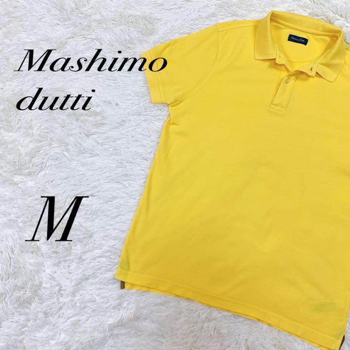 Mashimo dutti マッシモデュッティ ポロシャツ イエロー M