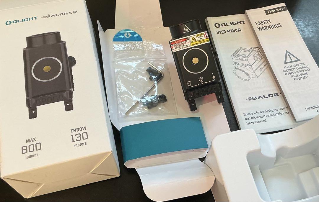 Baldr s bl タクティカルオーライト レーザー　olight