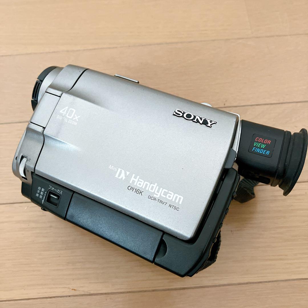 DCR-TRV7 SONY 動作確認済 デジタルビデオカメラ 取説有 - メルカリ