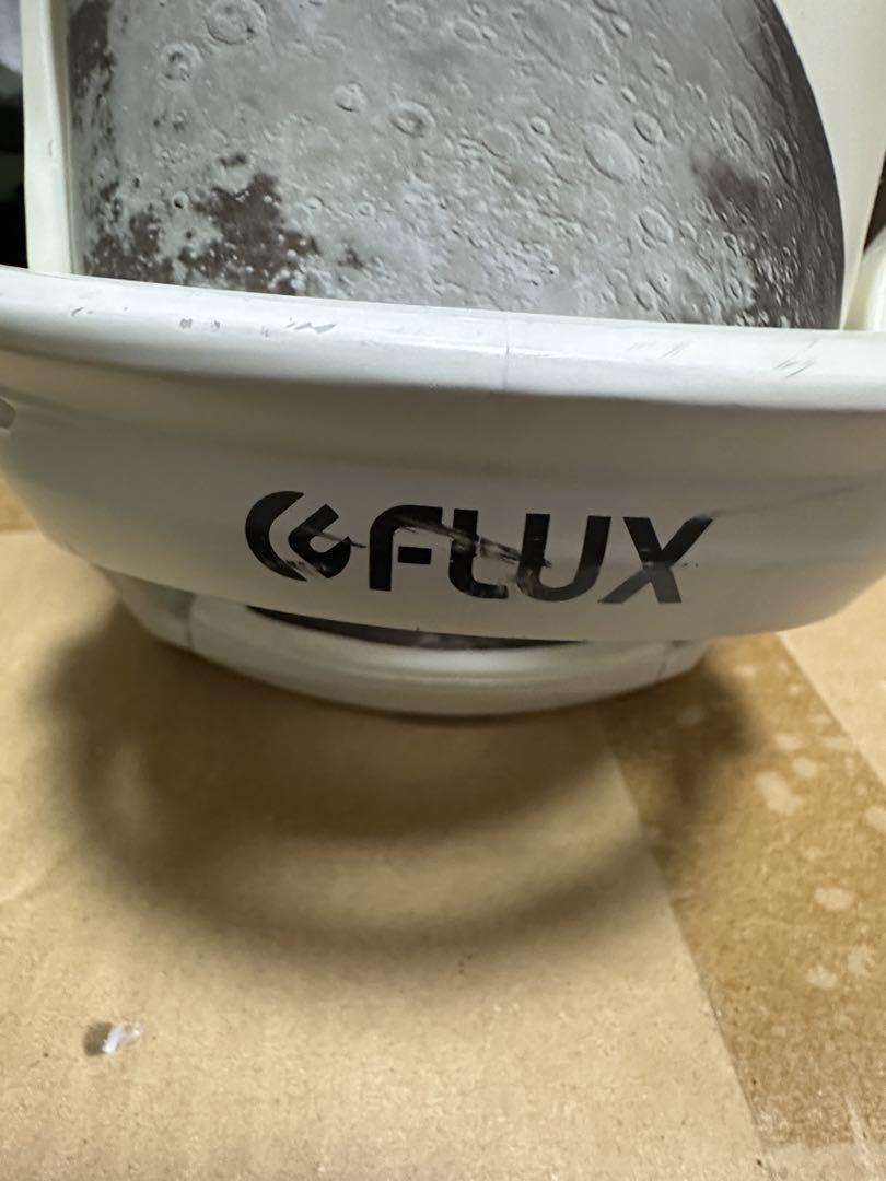 Flux GS スノーボードビンディング ホワイト