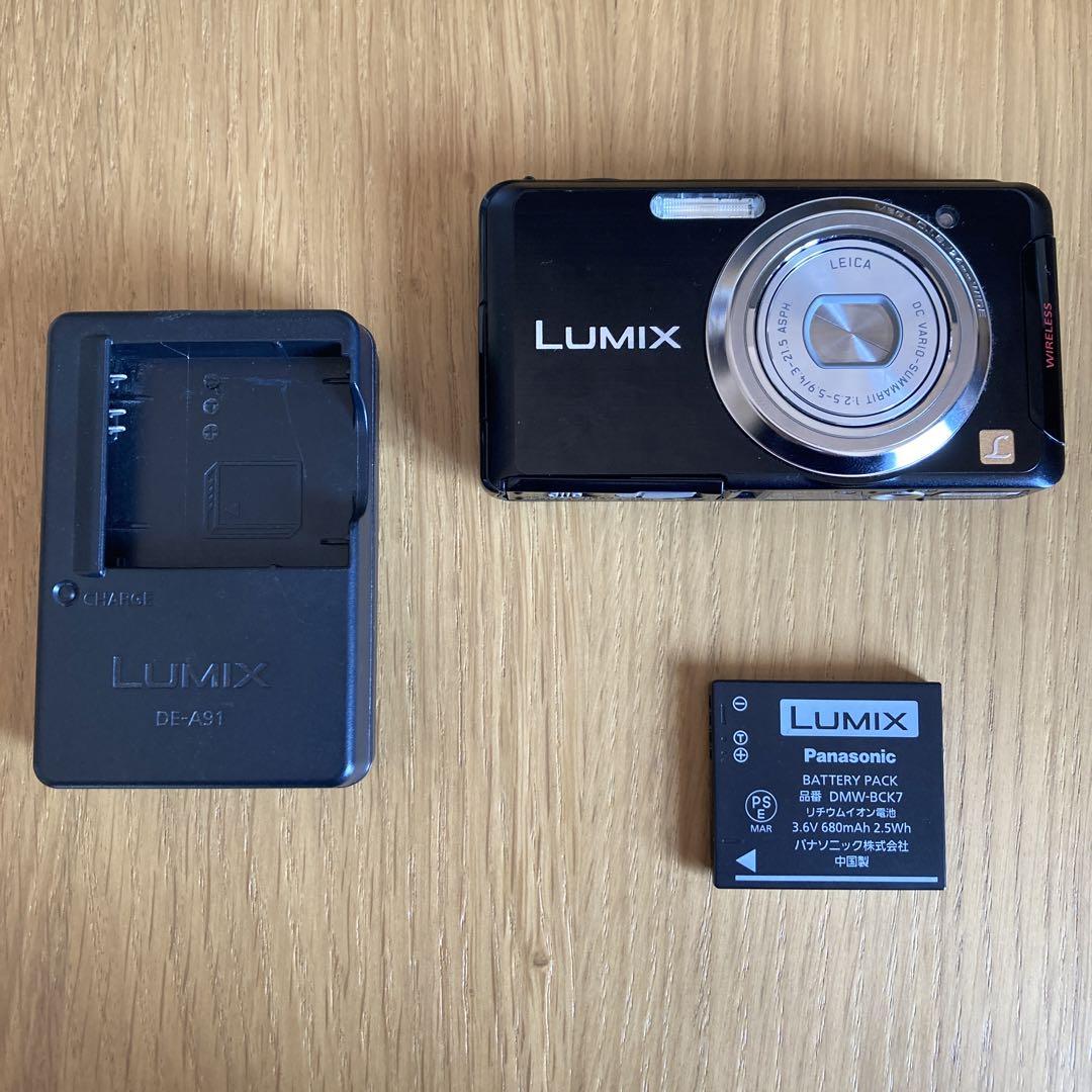 【美品・動作品】Panasonic LUMIX DMC-FX90 ブラック 41ENLdl0ZbL.jpg