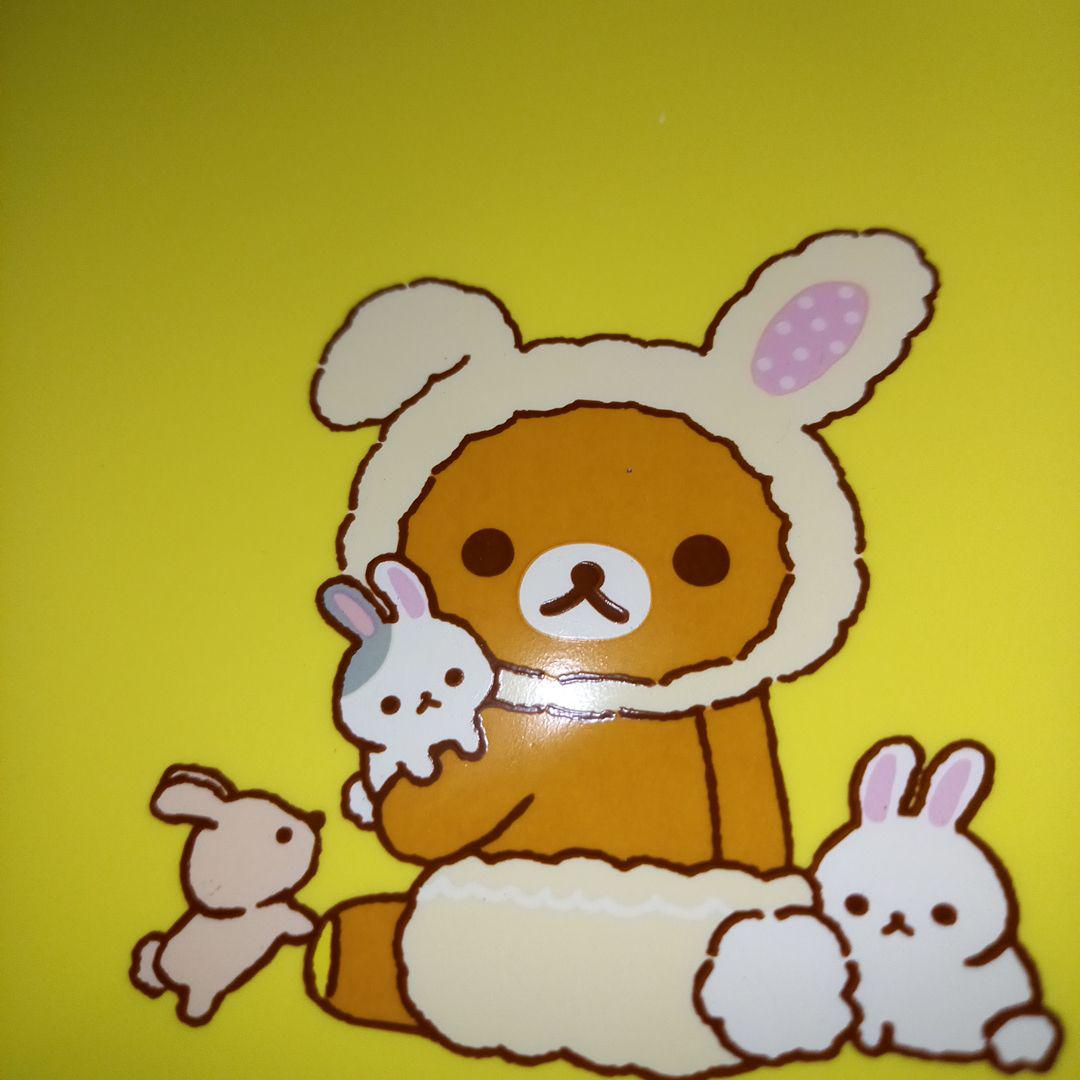 リラックマプレート+ふた付きおわんセット LAWSON景品 / 未使用 /非売品