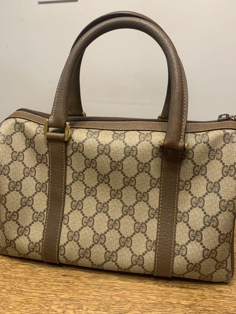 美品⭐︎希少⭐︎紙タグ付きオールドグッチ ミニボストンバッグ