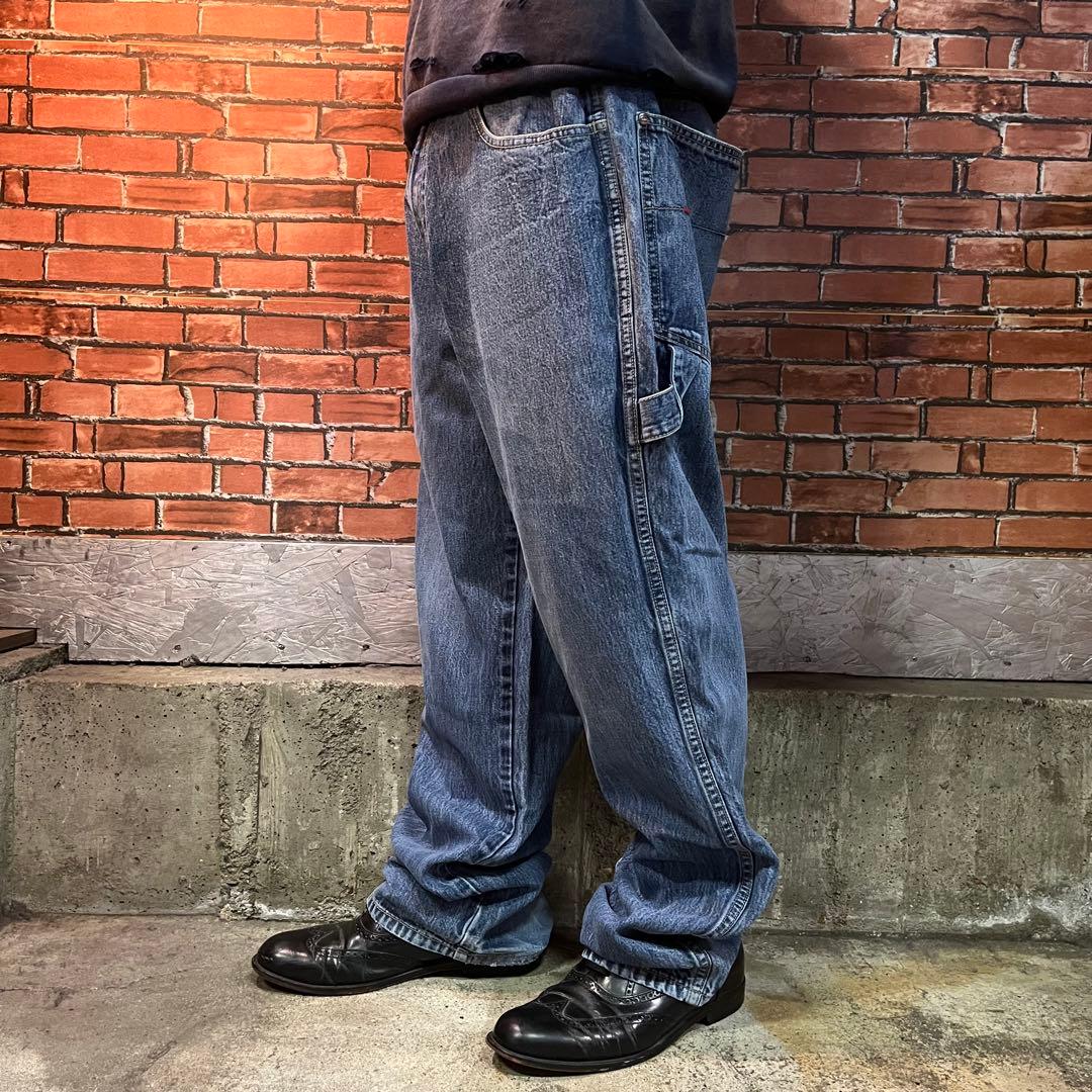 USA古着 ecko unltd エコー ペインターデニムパンツ w36 ワイド ecko unltd エコーアンリミテッド デニム パンツ バギー ペインター