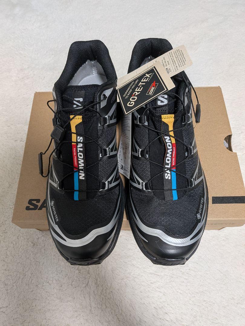 ★6/12まで出品★未使用Salomon XT-6 GTX ブラック27.5㌢ 19,980円