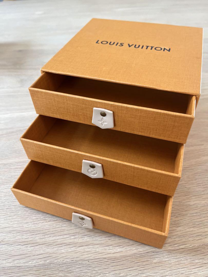 【箱のみ】ルイヴィトン　LOUIS VUITTON チョコレートボックス パリ LOUIS VUITTON ルイヴィトン ボックス チョコレート 三段