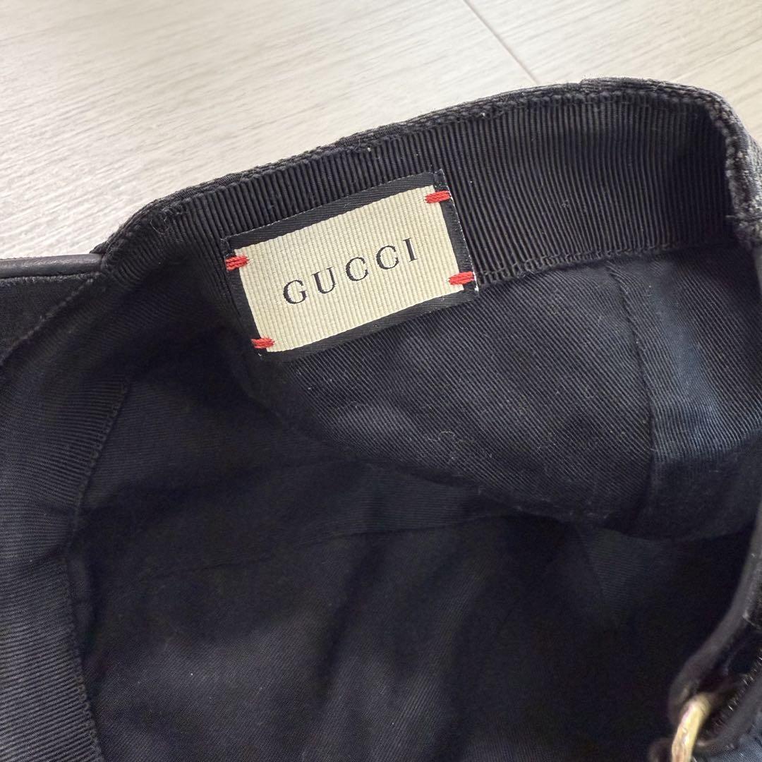 GUCCI☆GGパターン ベースボールキャップ - メルカリ