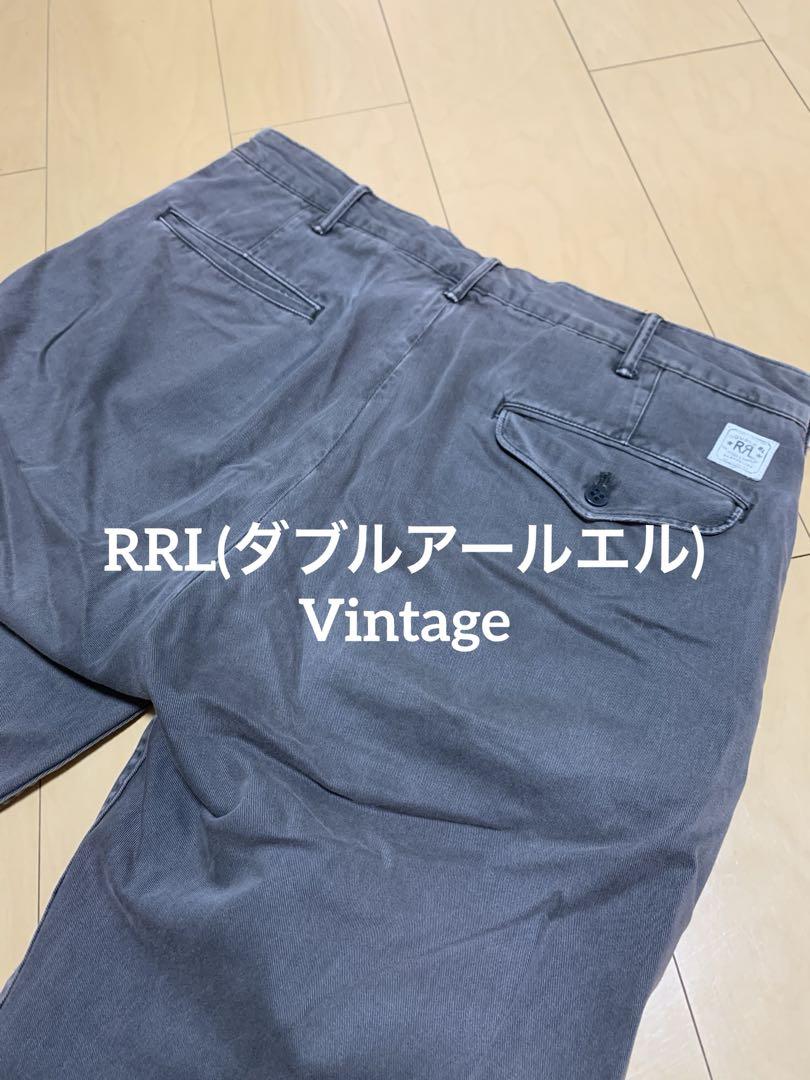 ベ*ウ様 7/21まで特価！！【RRL】ダブルアールエル チノ トラウザーズ オ