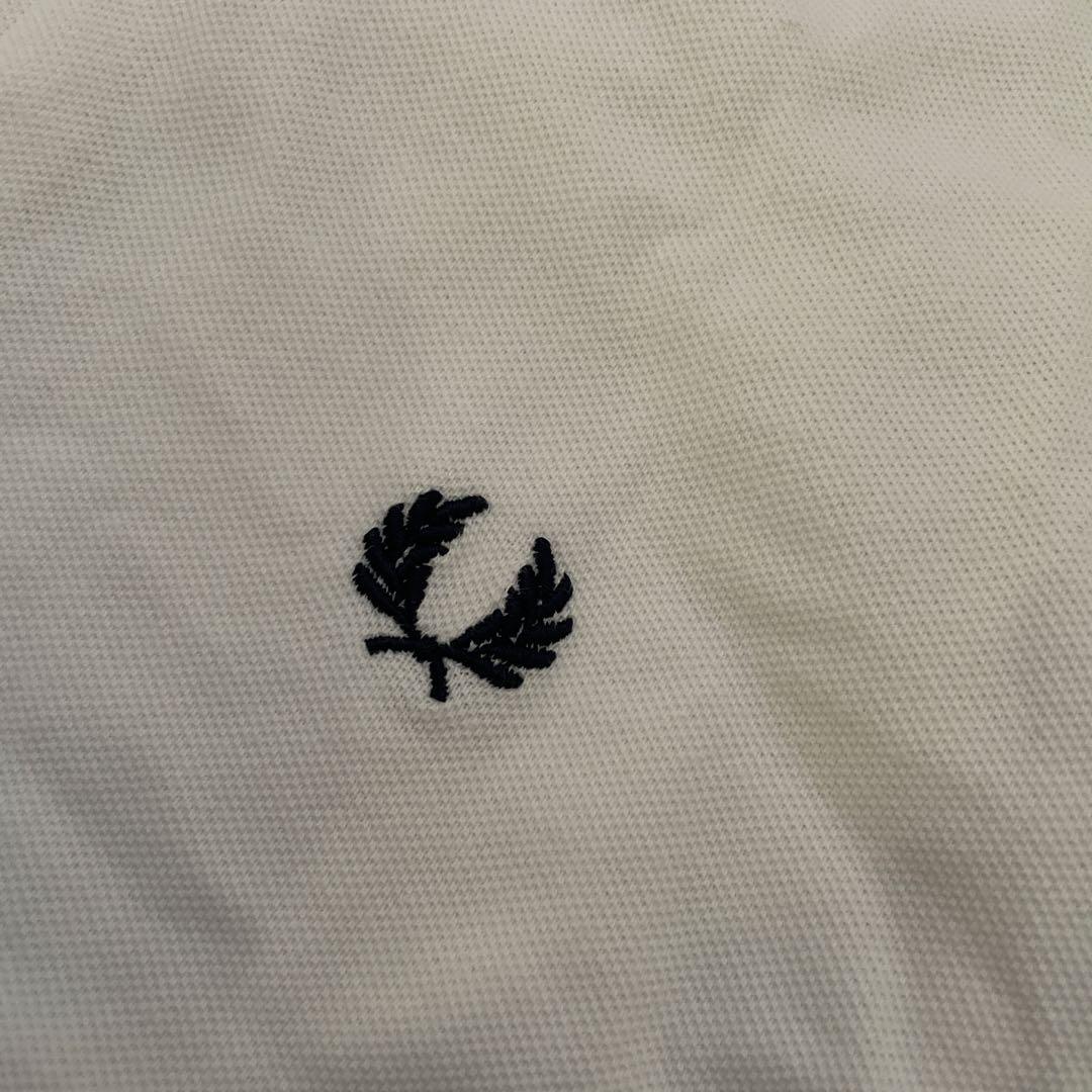 フレッドペリー　Fred Perry M12 ホワイト ポロシャツ 38