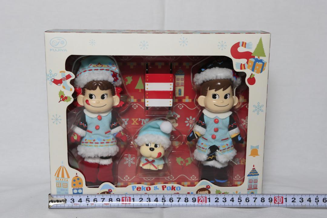 希少！　ペコポコハッピードライブ (陶器製)ペコポコ　クリスマス2点