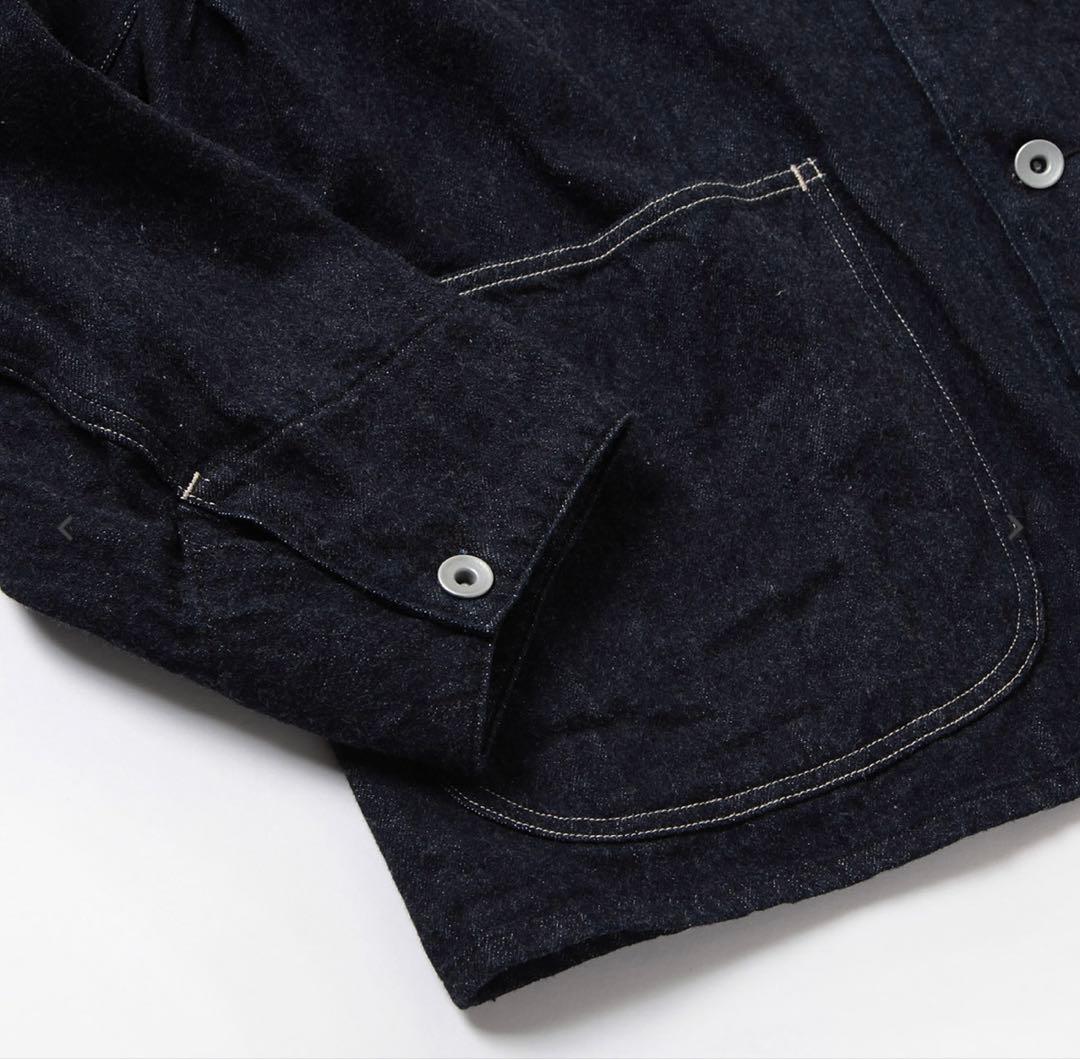【極美品】24AW COMOLI デニムワークジャケット NAVY SIZE 1 【極美品】24AW COMOLI デニムワークジャケット NAVY SIZE 1