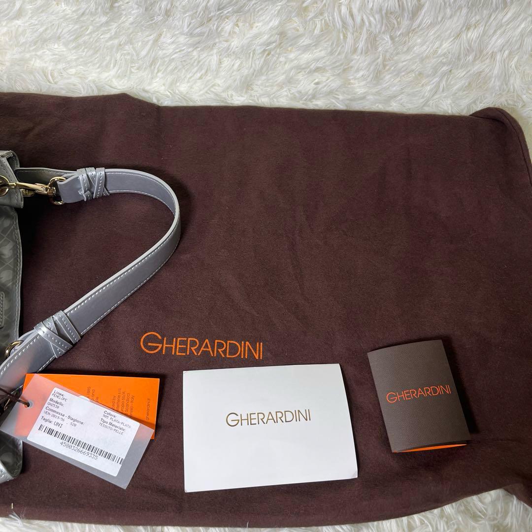 新品未使用　ゲラルディーニ　ショルダーバック　ハンドバッグ　ペネロペ　シルバー awardsandwinners.com