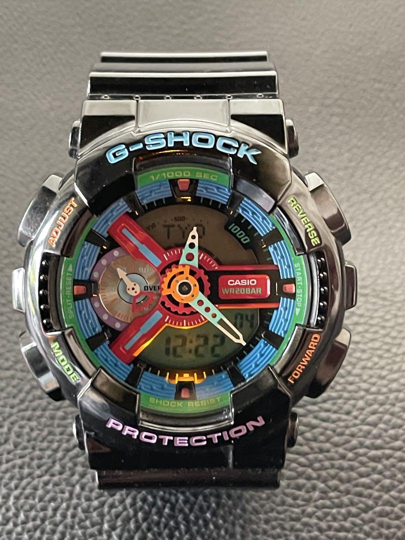 G-SHOCK GA-110MC-1AJFクレイジーカラーズ