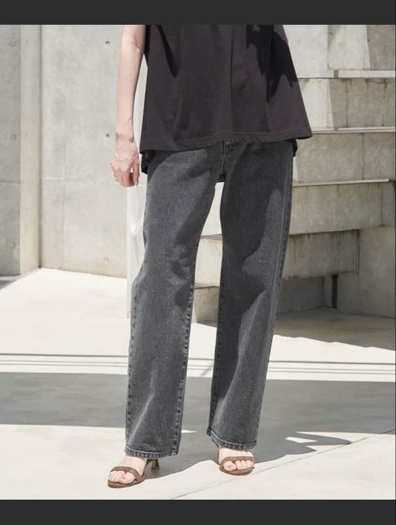SLOBE IENA LE DENIM ストレートパンツ　40