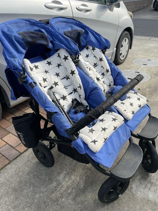 ま*や様 ✴︎6チビーズ様専用横長双子用ベビーカー