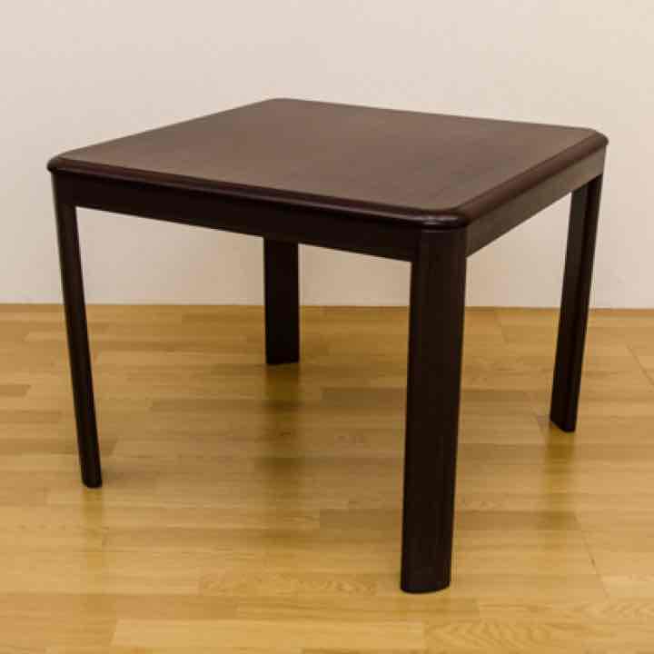 ダイニングコタツ　85×85　正方形　掛け布団セット　BR/NA