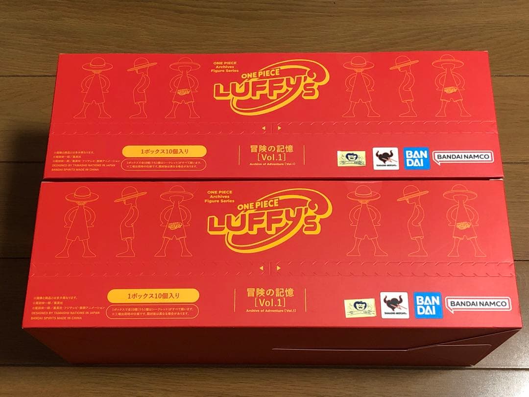ワンピース　ルフィズ　冒険の記憶 全10種　Box 2箱＋プロトタイプ＋α
