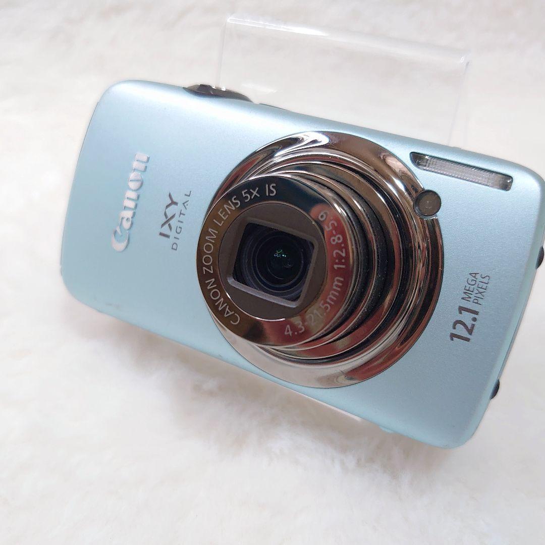 ファッションなデザイン ✨大人気✨Canon IXY Digital 930 ブルー PC1437 - メルカリ デジタルカメラ