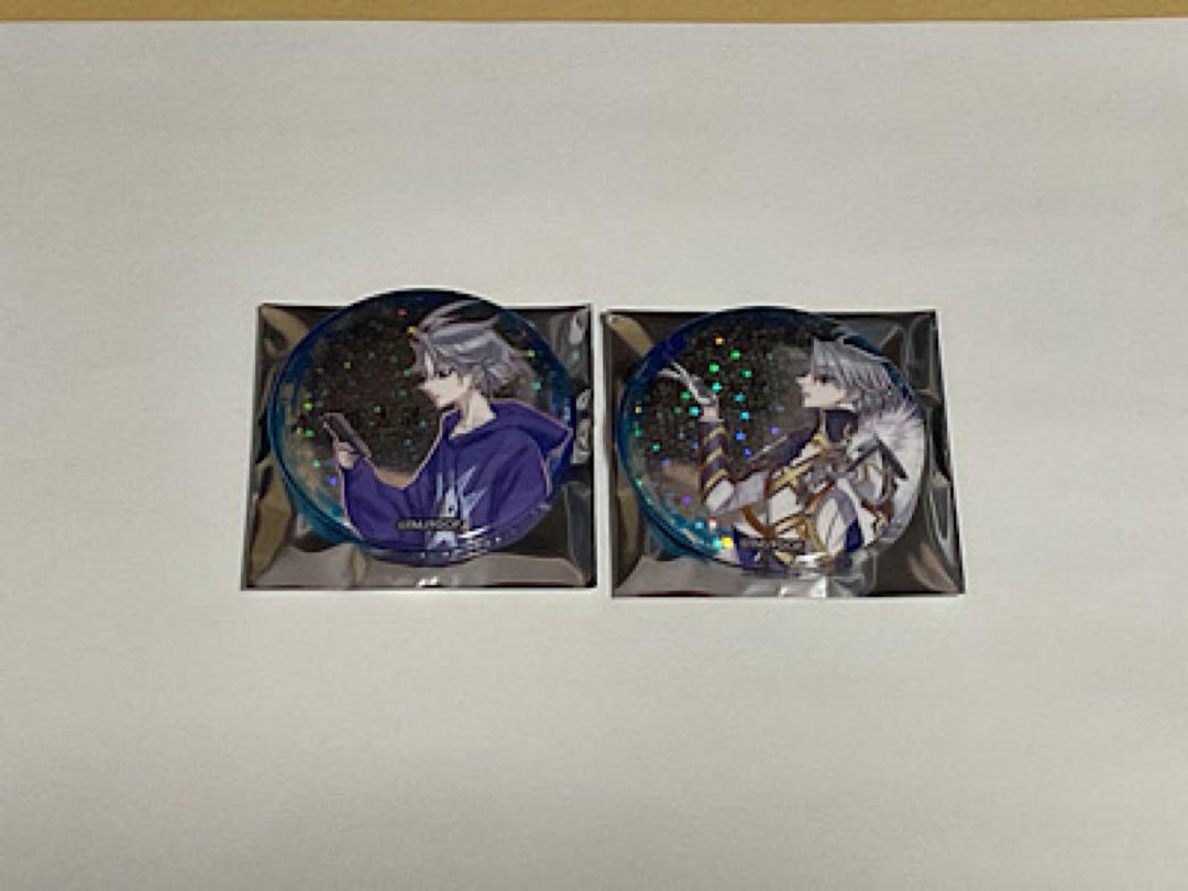 本庄雷太 FGO Fate ジェームズ・モリアーティ きらきら缶バッジ 2種 本庄雷太展 FGO ジェームズ・モリアーティ 缶バッジ - メルカリ