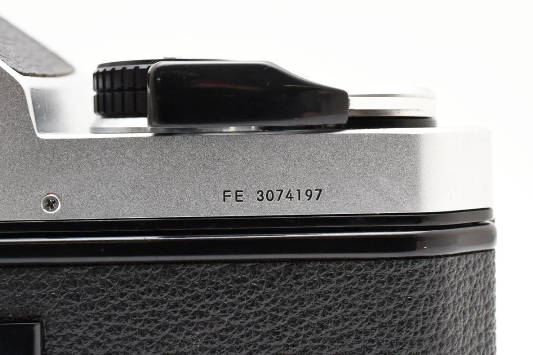 ★各部モルト張り替え済・美品★ ニコン Nikon FE ボディ #18135
