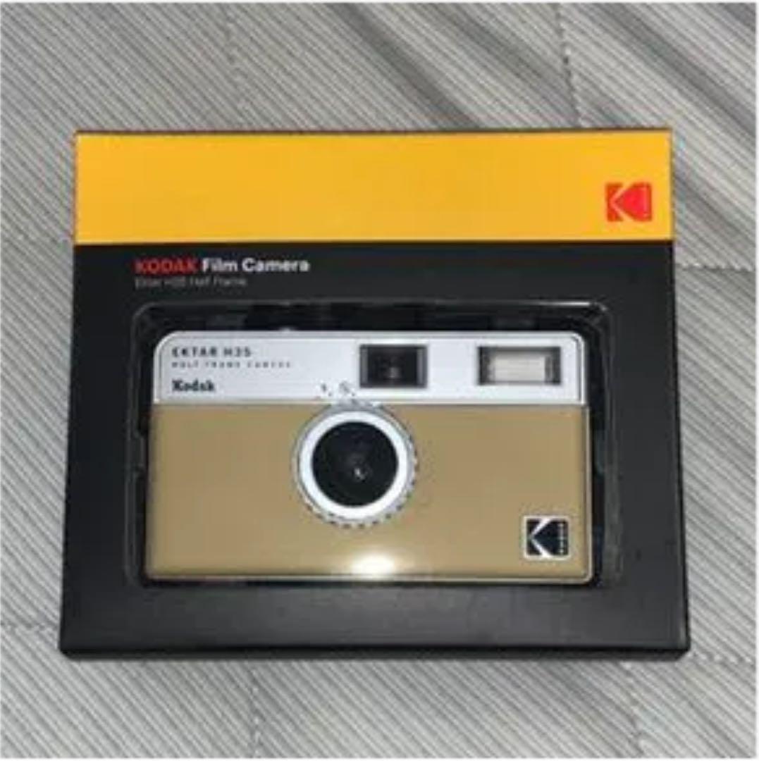人気ブランドを KODAK Ektar H35 イエロー サンド ハーフカメラ