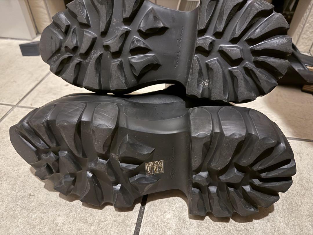 Rick Owens BEATLE MEGA TRACTOR ブラック 42