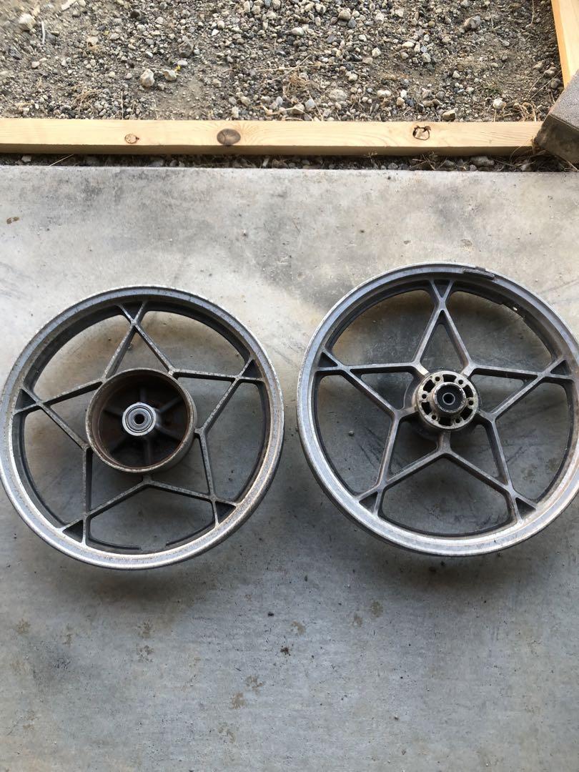 gsx400f gsx400fs 前後ホイール