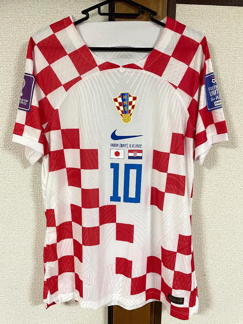 クロアチア代表 2022 ホーム ユニ モドリッチ カタールW杯 日本