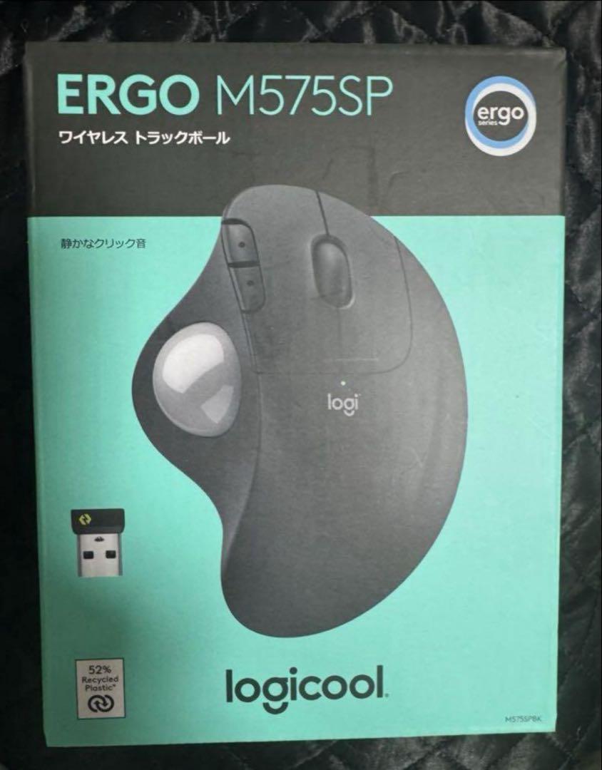 新品未開封】ロジクール トラックボールマウス ブラック M575SPGR