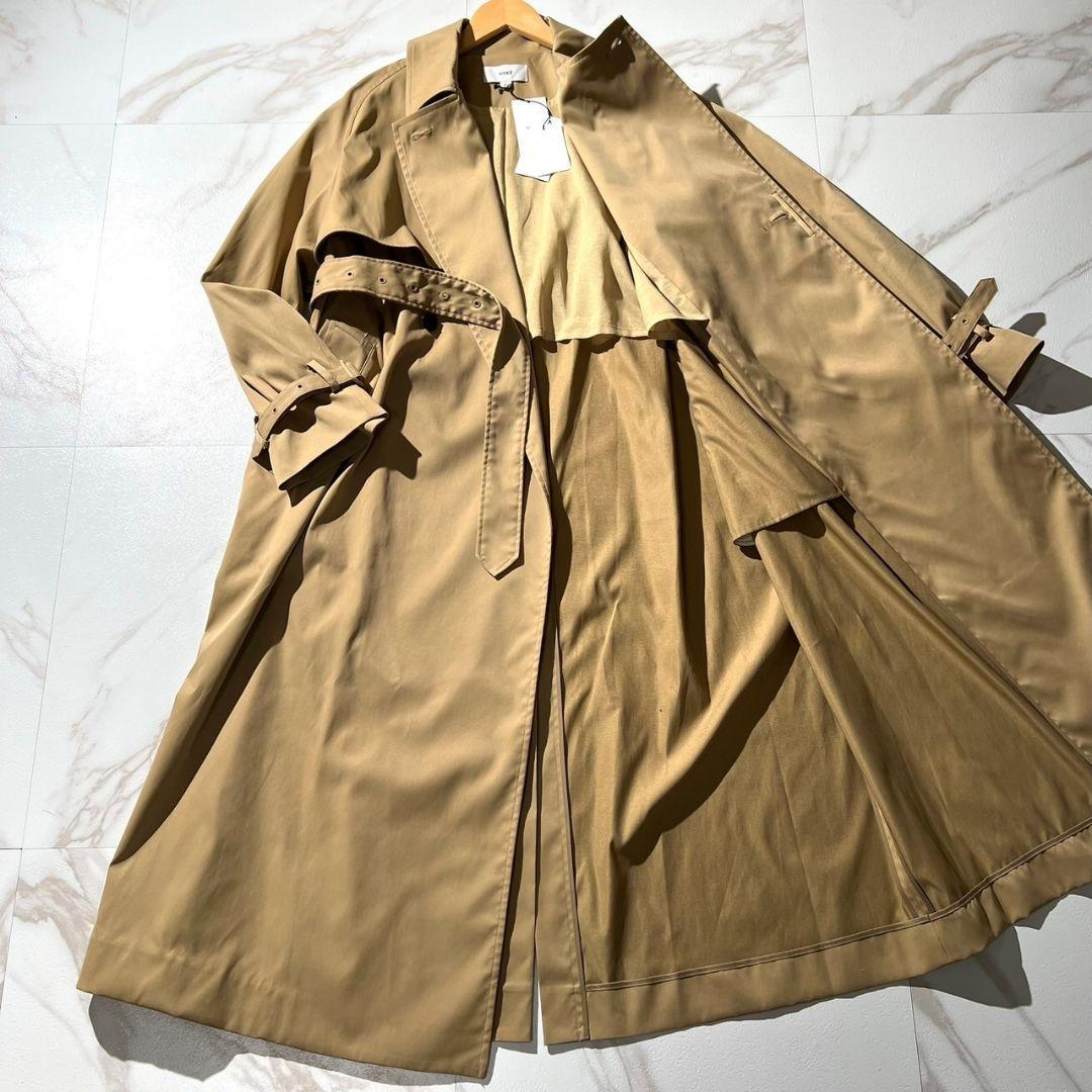 未使用級 タグ付✨HYKE 24SS UNIDYNE TRENCH COAT