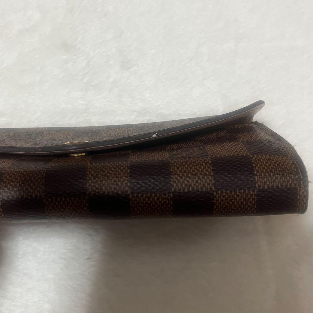 ルイヴィトンLOUIS VUITTON 長財布　ダミエ　ポルトフォイユ・サラ