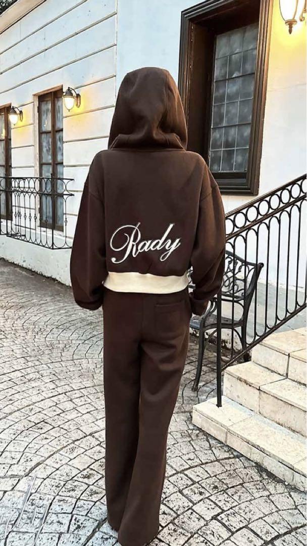 Radyジャージ生地バイカラーセットアップ(レディー/Rady