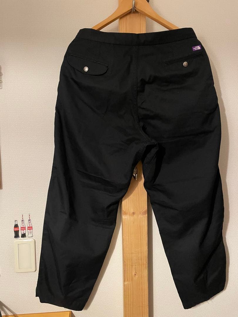 THE NORTH FACE PURPLE LABELワイドテーパードパンツ黒