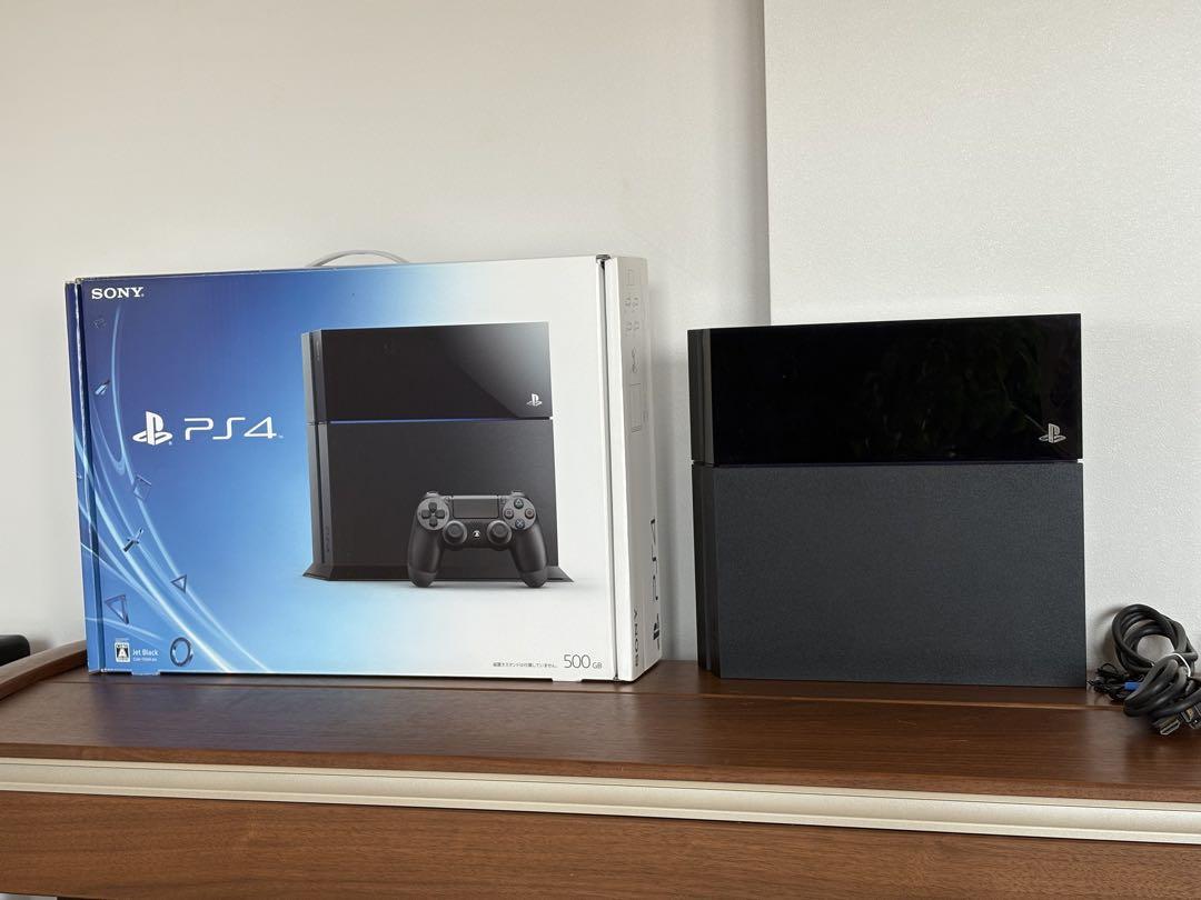 【動作確認済】SONY PS4 本体 500GB ブラック CUH1100A
