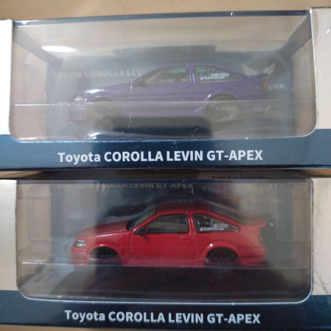 2台セットToyota COROLLA LEVIN GT-APEX