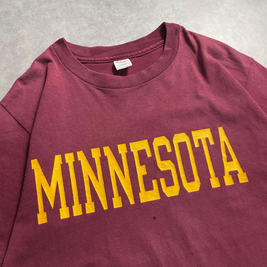 80s USA製 Champion トリコ ミネソタ vintage Tシャツ