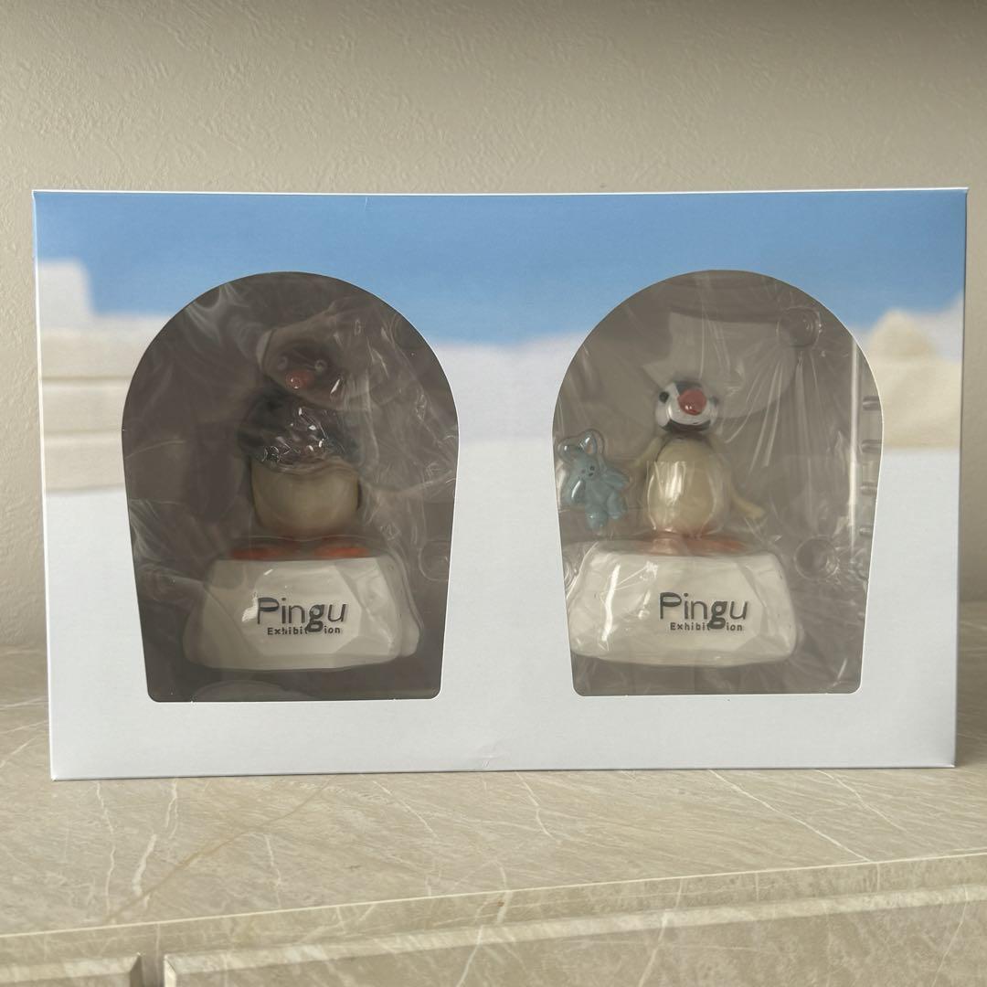 【未使用】Pingu 40th フィギュア　ピングー&ピンガ