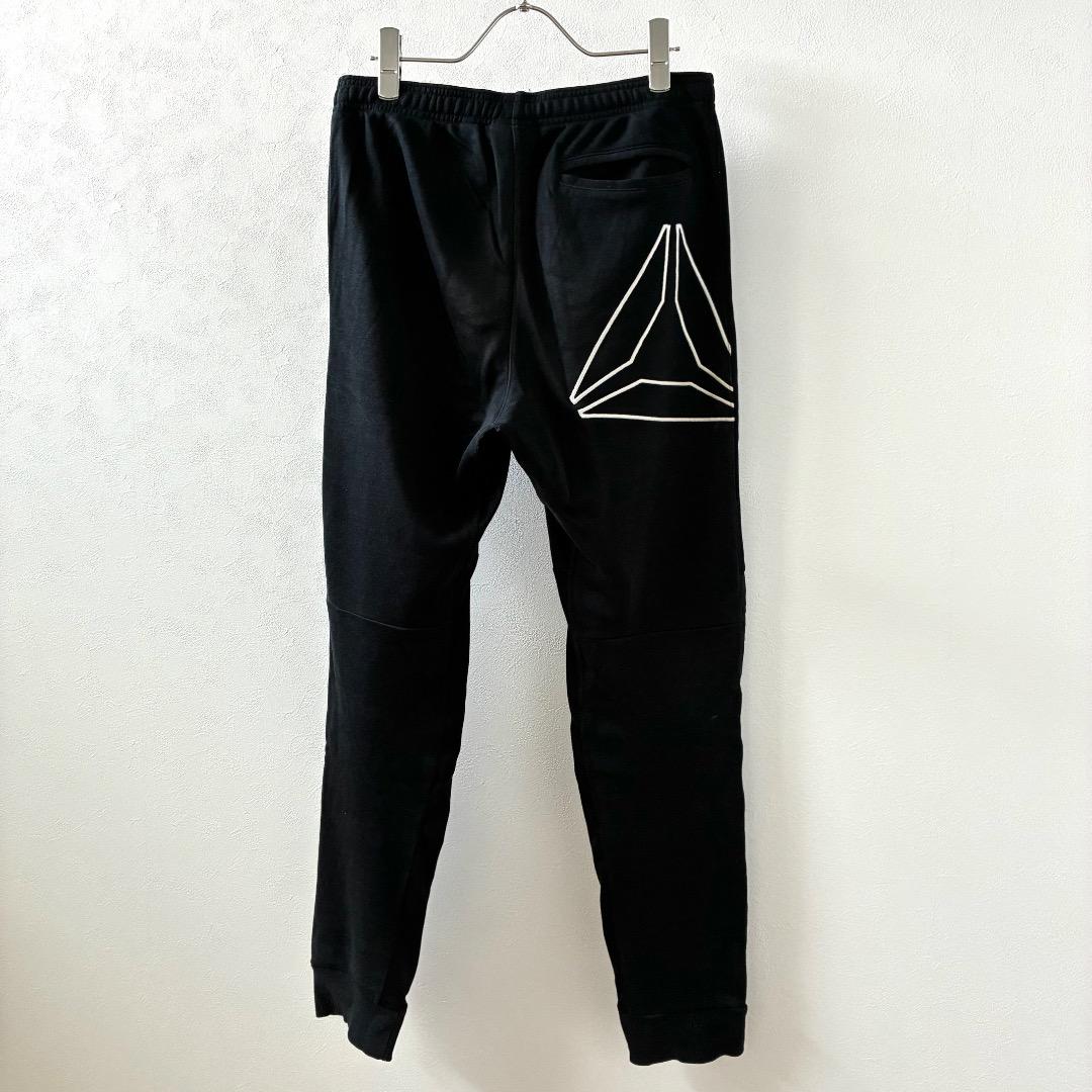 リーボック REEBOK スウェットパンツ ロゴ 刺繍 M 黒 スポーツウェア セール】【REEBOK】 ドローコード内蔵 ワンポイント ロゴ 刺繍
