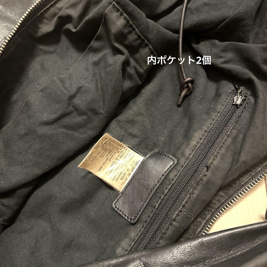 Y's ヨウジヤマモト レザーショルダーバッグ