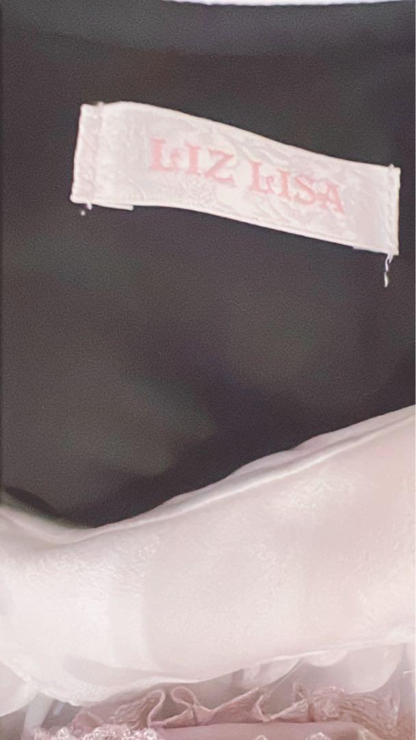 LIZLISA❤︎ lizlisa フリルヨークリボンセットアップ
