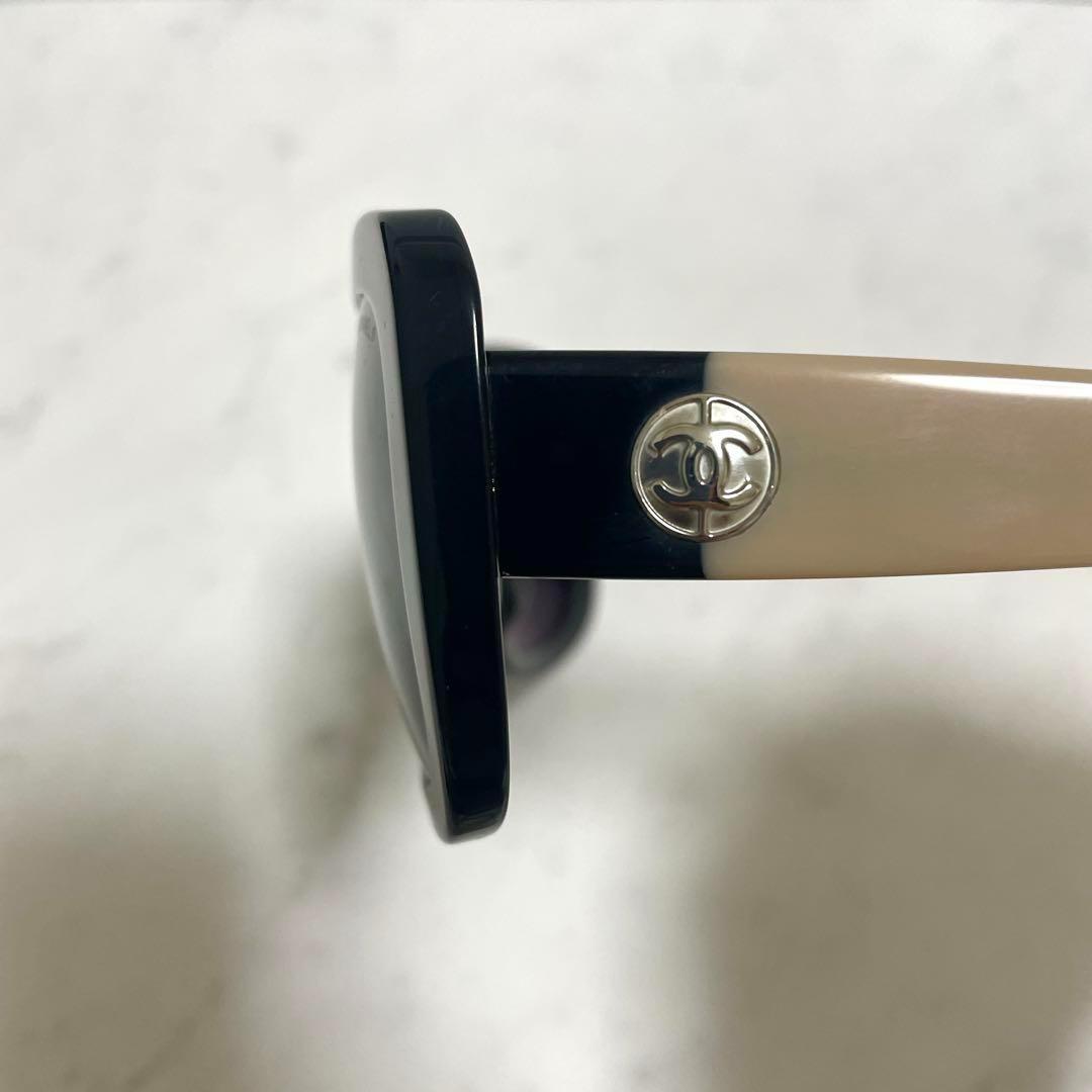 人気 CHANEL シャネル マトラッセ ココマーク ロゴ サングラス ブラック