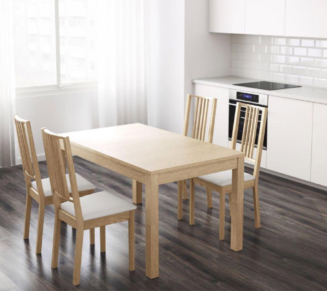 IKEA ダイニングテーブル　伸長式