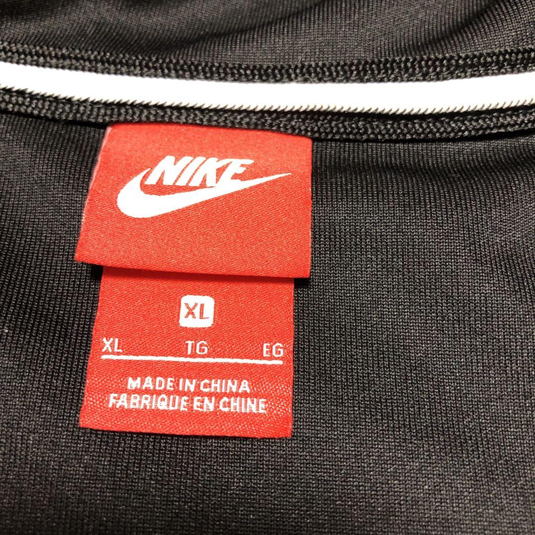 NIKE ナイキ　パリサンジェルマン　コラボ　トラックジャケット　ブラック　XL