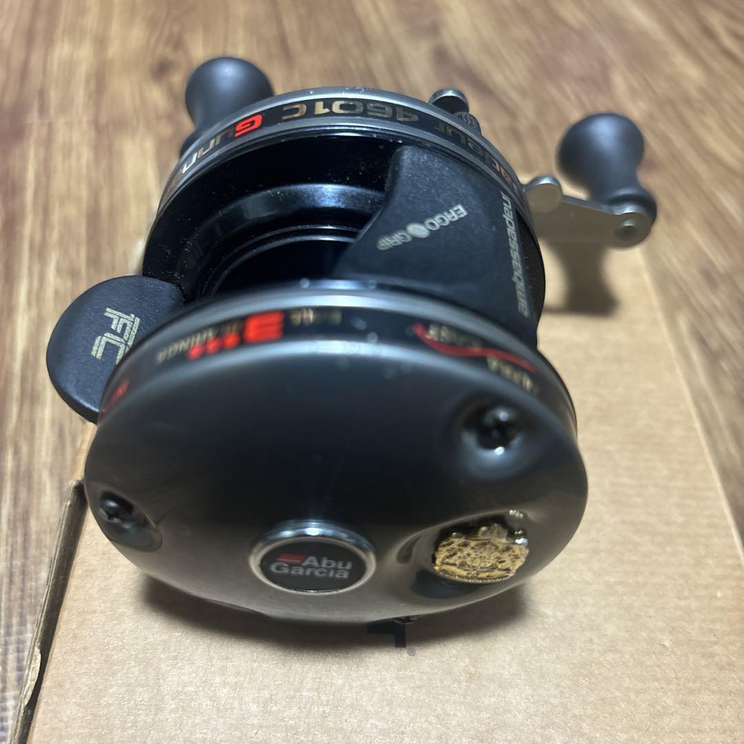 Abu Garcia 左ハンドルABU アンバサダー 4601C ガンナーグレー